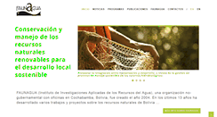 Desktop Screenshot of faunagua.org